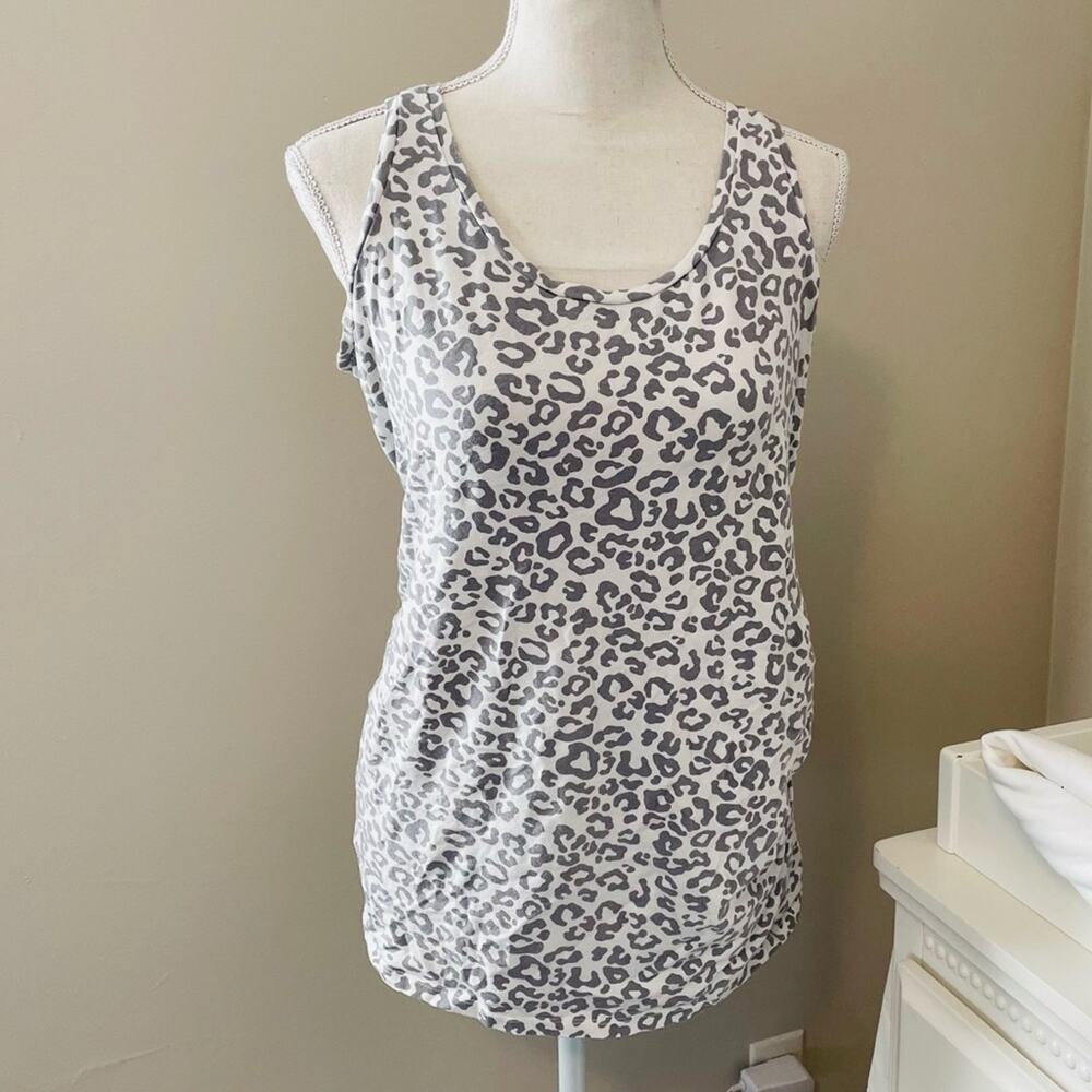 Motherhood Maternity Animal Print Tank